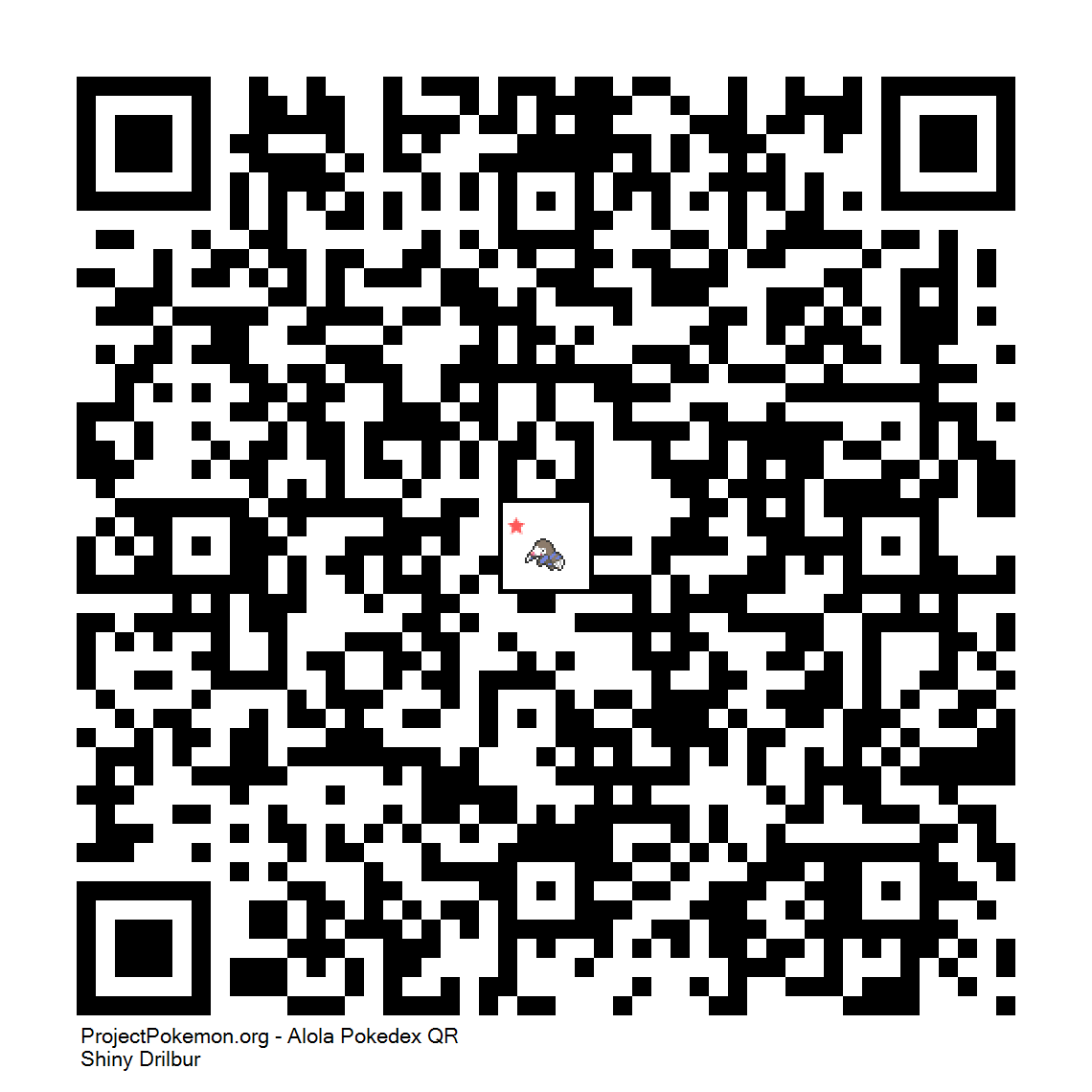 Cdigo QR de Drilbur variocolor